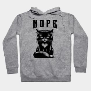 Bad mood cat Hoodie